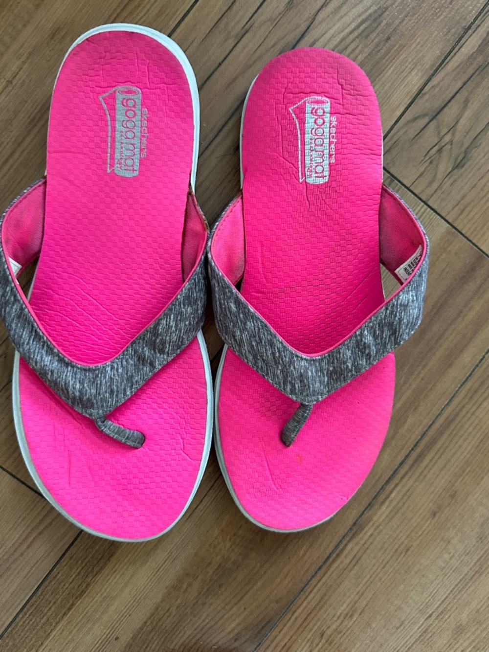 Skechers Pink and Brown Women's Sandals